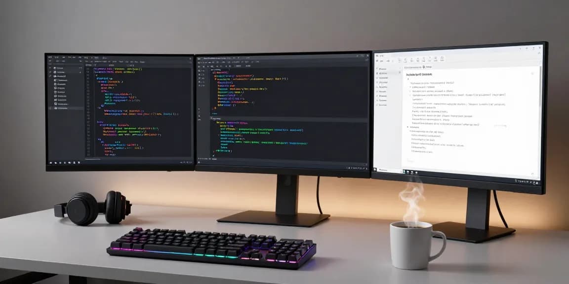 Waygrid API management platform in a modern software development workspace, showcasing cloud computing and AI technology.