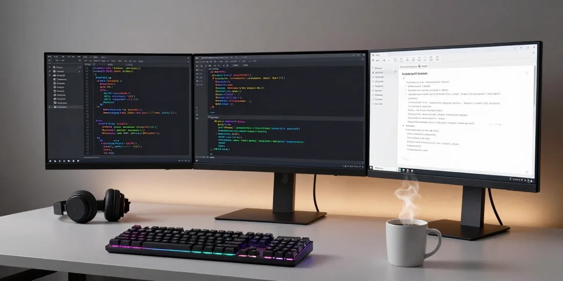 Waygrid API management platform in a modern software development workspace, showcasing cloud computing and AI technology.