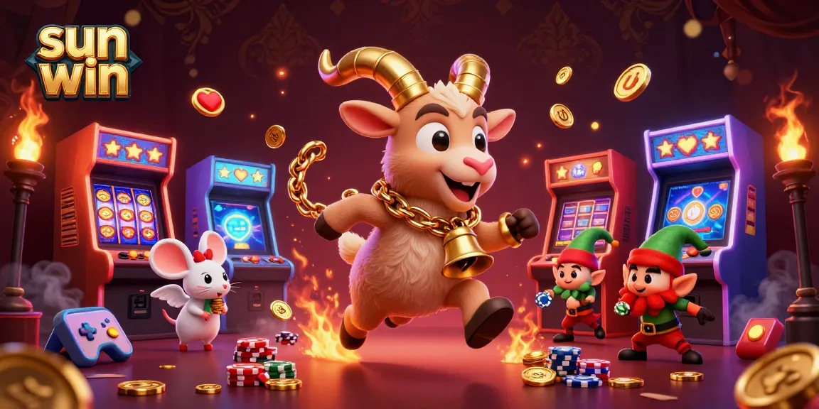 Join the festive fun at sun win's holiday-horror casino with Krampus and mischievous elves!