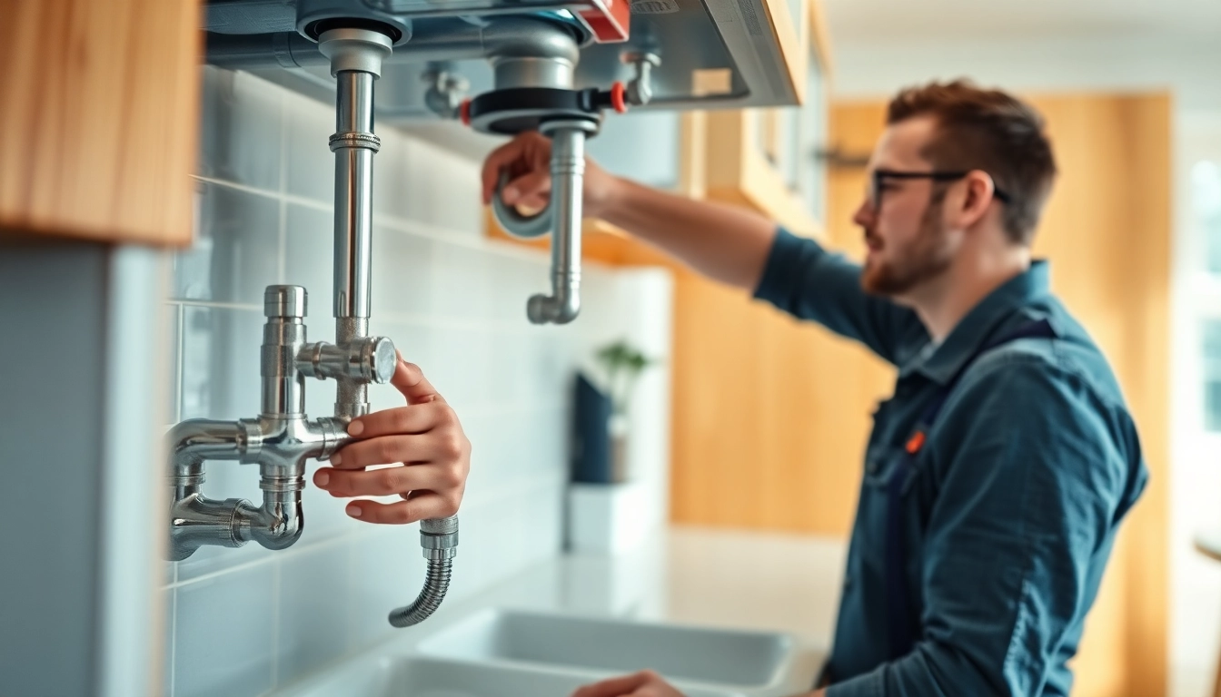 Find a reliable Plumber near me working on kitchen repairs.