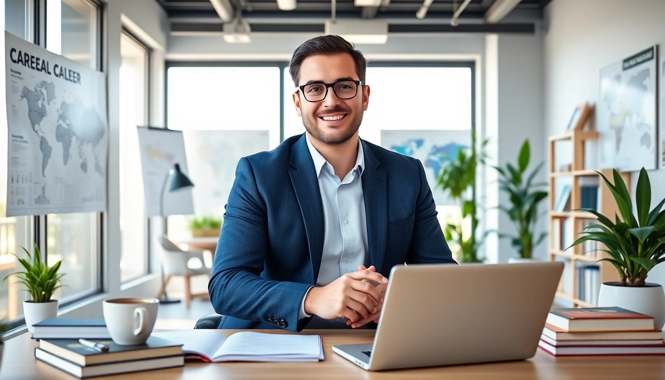 Explore your Ideal career with a professional coaching session in an inspiring office