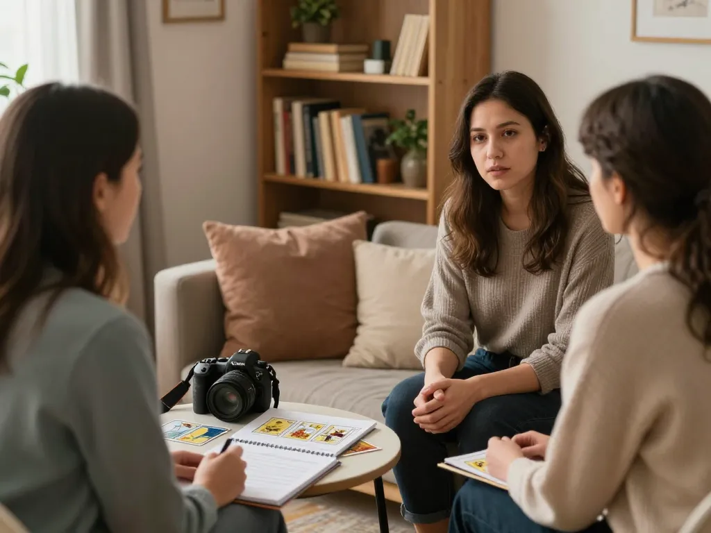 Understanding why do I attract emotionally unavailable partners during a counseling session focused on emotional patterns.