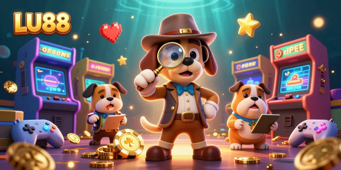 Play exciting games at LU88 with colorful characters and vibrant gambling elements.