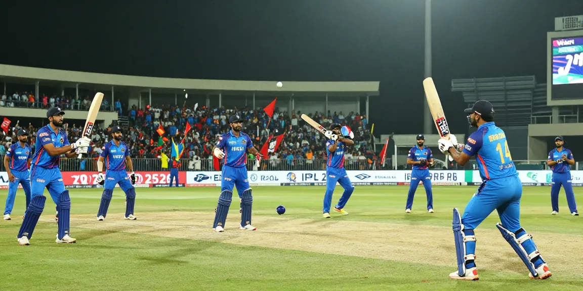 Uwin team gearing up for IPL 2026 match with intense atmosphere and excited fans at Wankhede Stadium.
