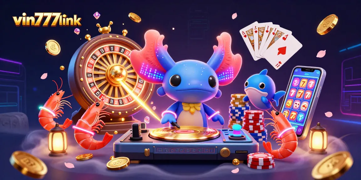 Experience thrilling gameplay at vin777link with vibrant characters and dynamic casino elements.