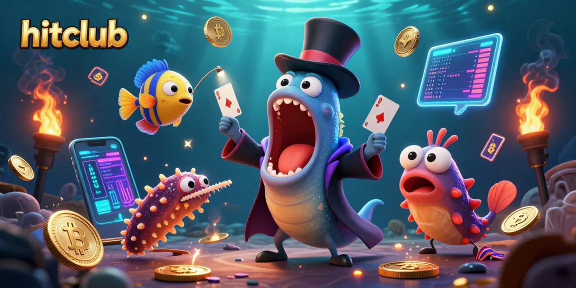 Engage with hitclub's immersive gaming experience, showcasing vibrant underwater elements and thrilling game dynamics.