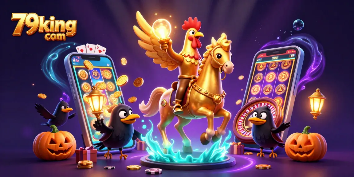 Engage with thrilling games at 79king com while navigating a magical casino landscape.
